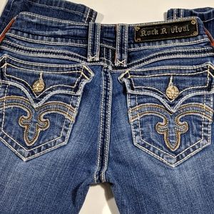 Rock Revival Jeans size 26 Debbie Straight